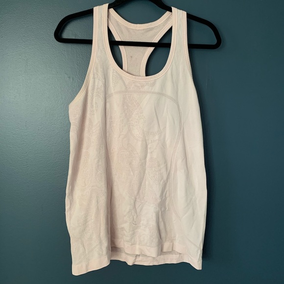 Pale Pink Lululemon Swiftly Tech racer back - Picture 1 of 2